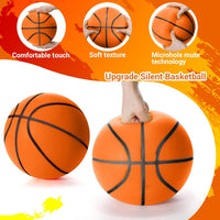 SilentPlay™ Mute Basketballs – Squeezable Foam