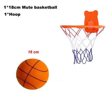 SilentPlay™ Mute Basketballs – Squeezable Foam