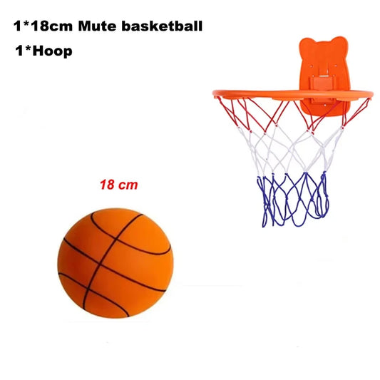 SilentPlay™ Mute Basketballs – Squeezable Foam